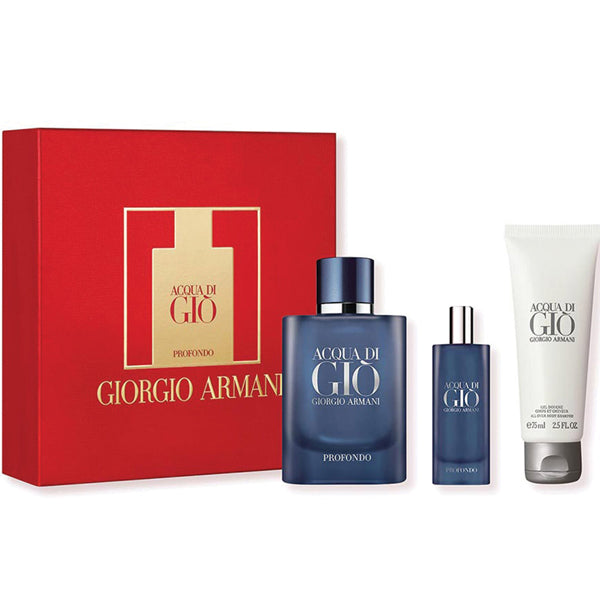 GA ACQUA DI GIO PROFONDO SET 4.2OZ