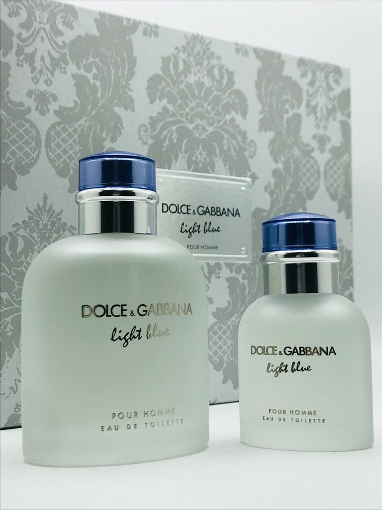 LIGHT BLUE POUR HOMME SET 6.7 + 2.5oz