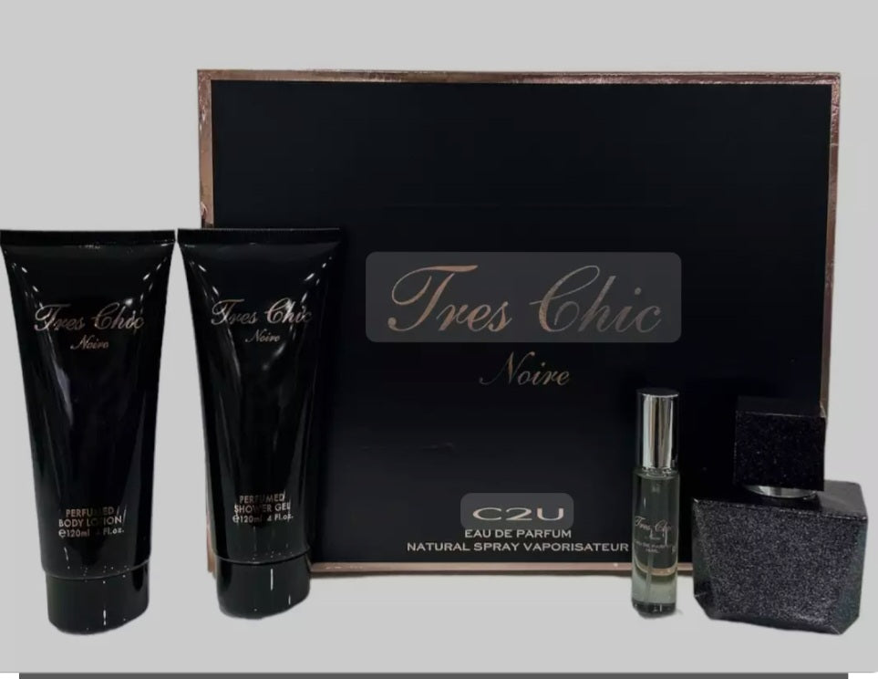 TRES CHIC NOIRE SET