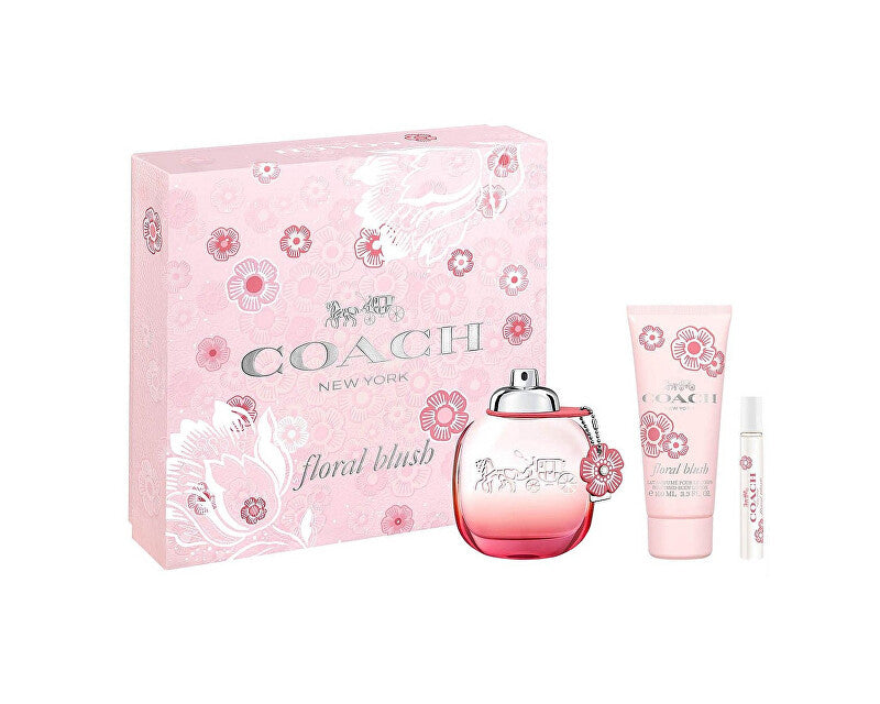 COACH FLOR BLUSH SET 3z