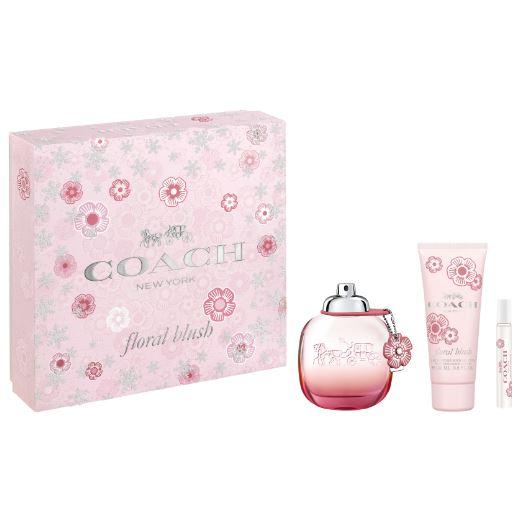 COACH FLOR BLUSH SET 3z