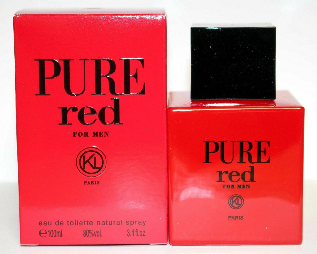PURE RED FOR MEN 3.4