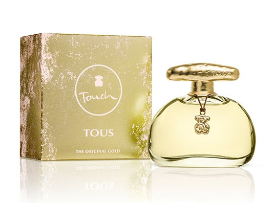 Tous Gold By Tous para mujer, Eau de Parfum en aerosol, botella de 1.7 onzas